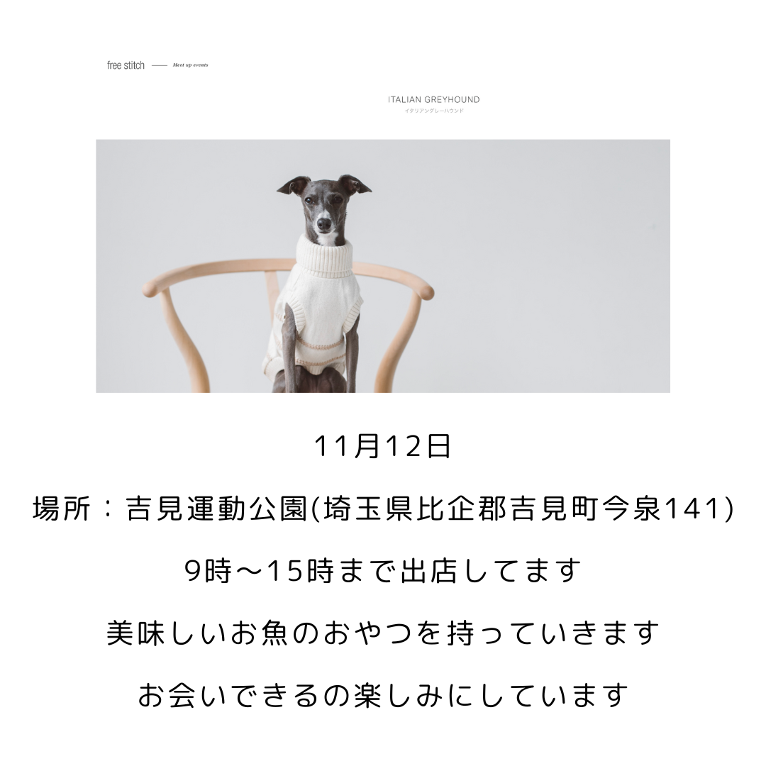 フリーステッチ イタグレ